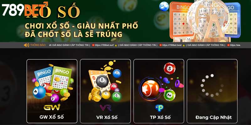 Xổ số là loại hình ăn khách tại nhà cái 